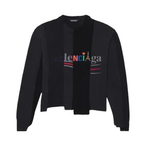 Pullover Balenciaga Mixed Crewneck Sweater 657334 T3201 1271