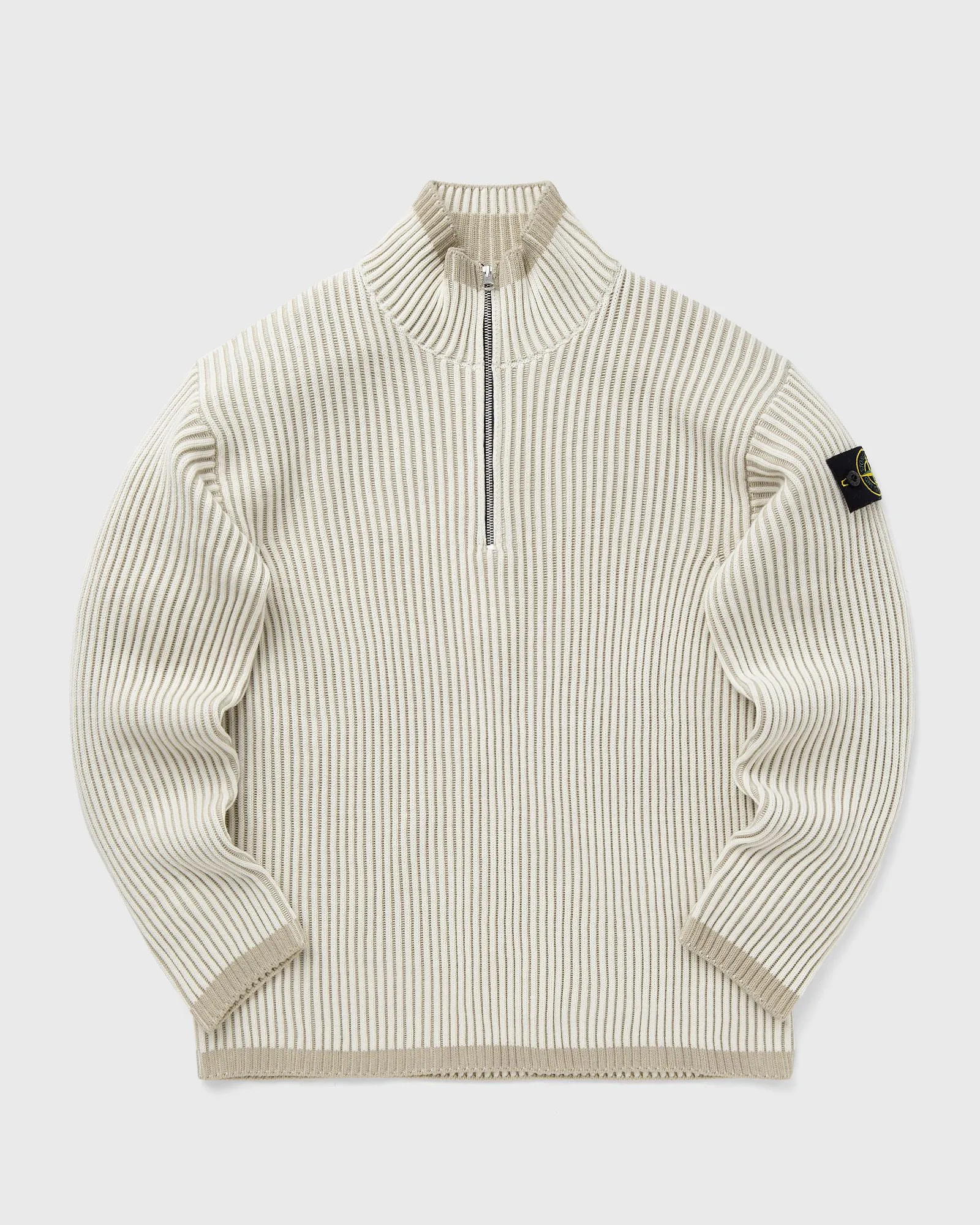 Sweatshirt Stone Island VANISÉ FULL RIB RWS WOOL HALF ZIP SWEATER 8115516C1.V0099